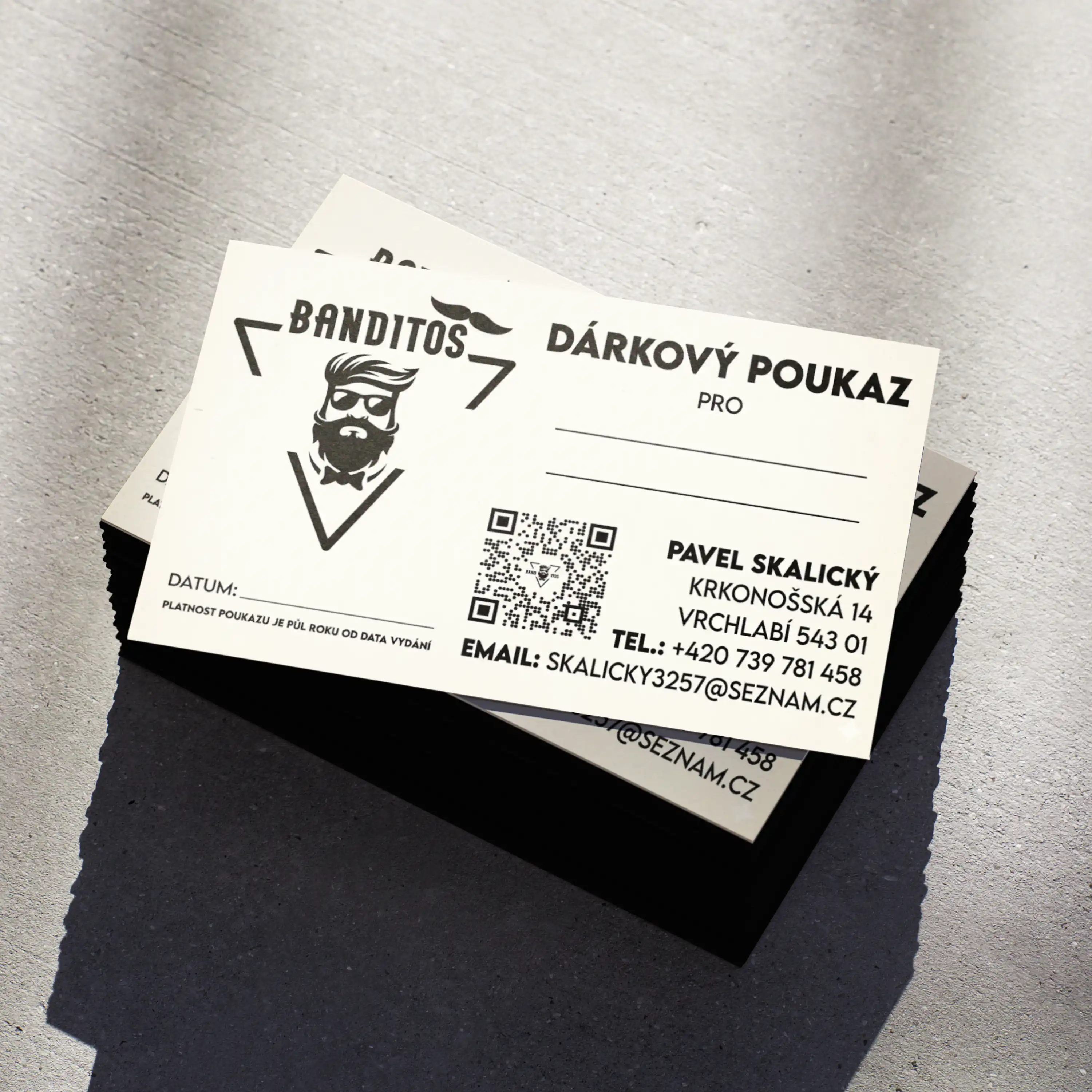 Banditos - dárkový poukaz